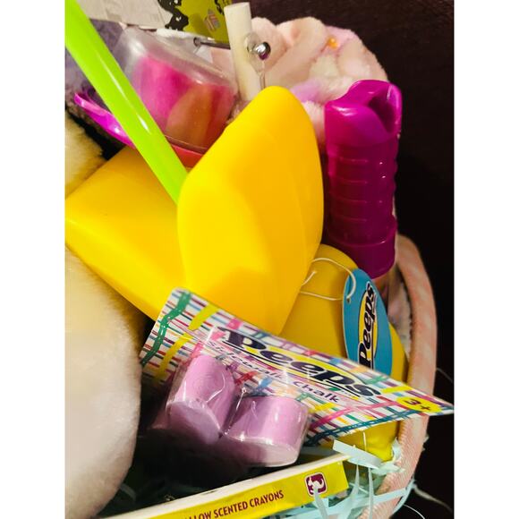 Snoopy Large Easter Greeter bundle peeps coloring book , chalk, crayons, bubble - Picture 4 of 8